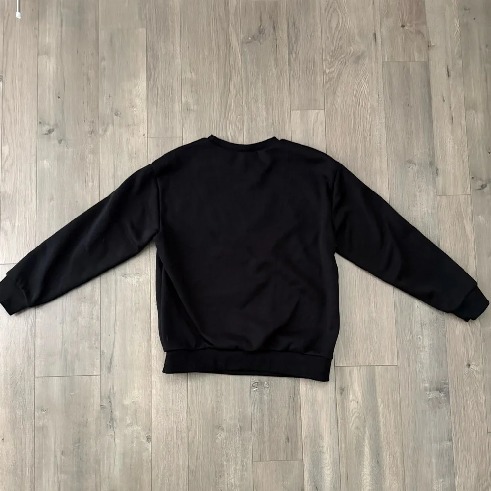 Black C’est La Vie Paris Graphic Sweatshirt - Picture 4 of 4